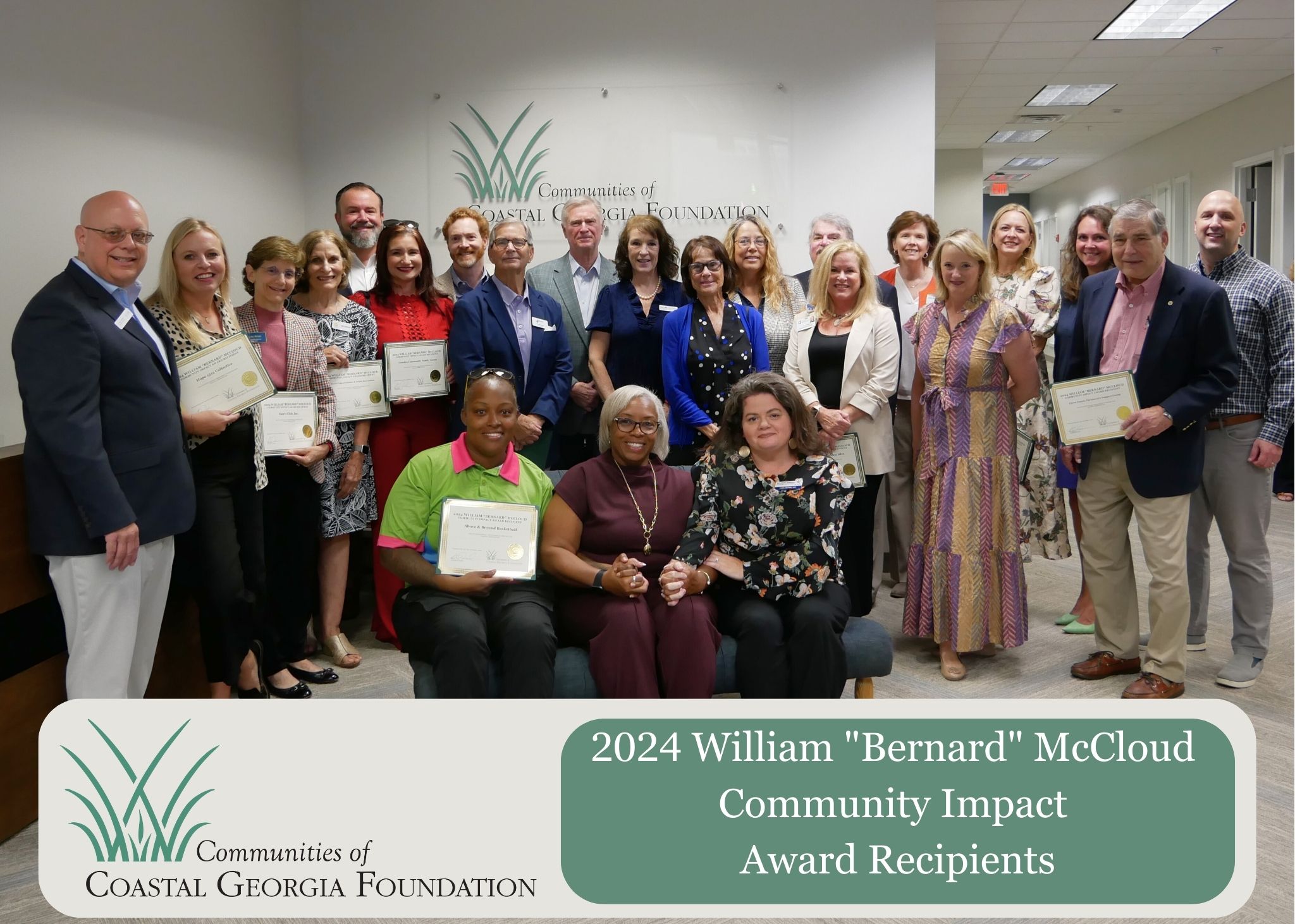 Communities of Coastal Georgia Foundation Awards $200,000 through the  2024 William “Bernard” McCloud Community Impact Award Initiative