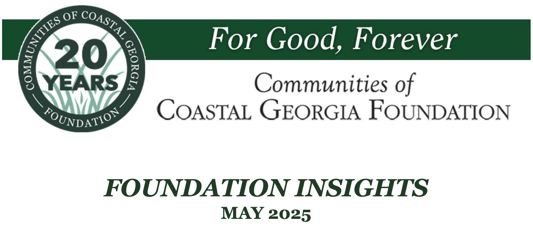 May 2025 Newsletter